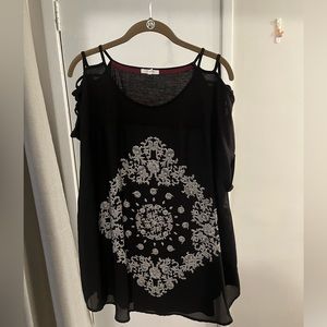Maurices cold shoulder top.